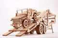 Laweta puzzle 3D - naczepa do Big truck z jeepem