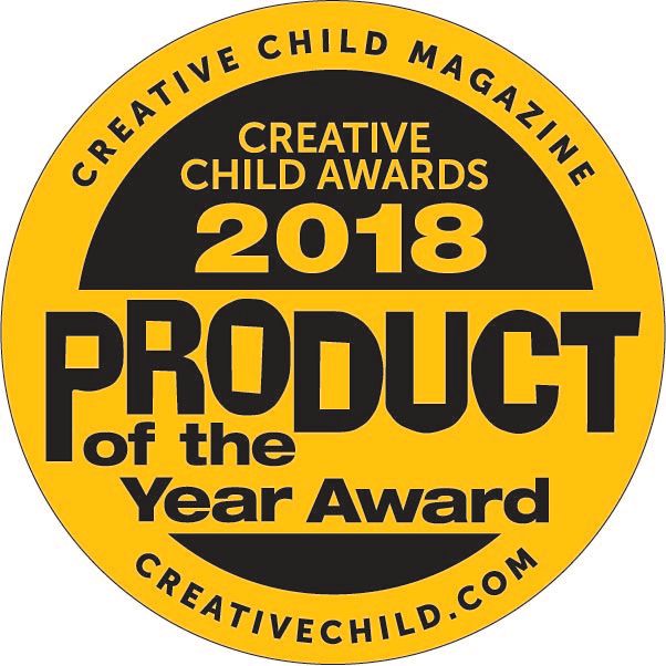 certyfikat creative child award 2018 product of the year