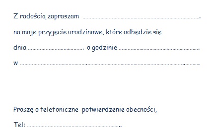 Stempelki Zaproszenia
