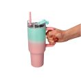 Kubek termiczny duży ze słomką - 1.2 L