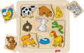 GOKI Puzzle - Co jedzą zwierzątka?