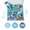 Sticker WOW! Książeczka aktywności + stempel Rekin