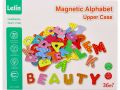 Magnetyczne drewniane literki 