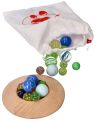 Szklaki Marbles - Szklane kulki z podstawą do grania i dekoracji