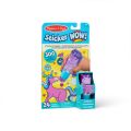 Sticker WOW! Stempelek z naklejkami fioletowy jednorożec