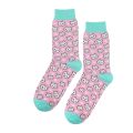 Skarpetki bawełniane z kotkiem różowe