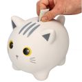 i-total Duża skarbonka Biały Kot
