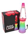 Tęczowa dekoracyjna lampa lava 
