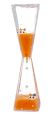 Żelowa klepsydra 3D pomarańczowy kotek