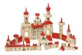 GOKI Duży drewniany zamek - 150 części