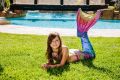Syreni ogon - monopłetwa do pływania Rainbow + Bikini