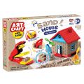 ART CRAFT Zbuduj domek z piasku kinetycznego