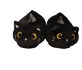 Kapcie pluszowe Czarne Koty