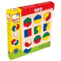 Puzzle geometryczne KSZTAŁTY I KOLORY