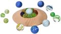 Szklaki Marbles - Szklane kulki z podstawą do grania i dekoracji
