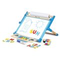 Dwustronna sztaluga Deluxe magnetyczno - kredowa z literkami 