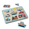 Układanka dźwiękowa - Pojazdy - puzzle muzyczne