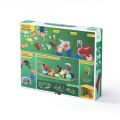 Magnetyczne figurki Dinozaury 3D Half Toys Diorama