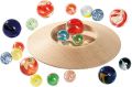 Szklaki Marbles - Szklane kulki z podstawą do grania i dekoracji