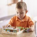 Puzzle sześcienne kostki Wesoła wieś