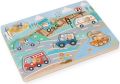 Puzzle dźwiękowe Pojazdy