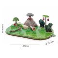 Magnetyczne figurki Dinozaury 3D Half Toys Diorama