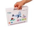 Układanka magnetyczna ABC z literkami i obrazkami - polskie znaki Adam Toys