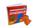 Zestaw zmieniający kolor książeczka z zabawką- Dinozaur