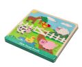 Puzzle dźwiękowe - zwierzęta z farmy