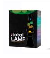 Lampka lava Tęczowa z czarną podstawą