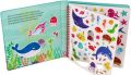 Książeczka z naklejkami silikonowymi morskie stwory