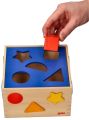 Sorter z klockami drewnianymi