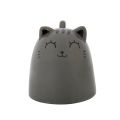 Kubek up & down szary kot 
