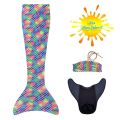 Syreni ogon - monopłetwa Aquaris do pływania Iris + Bikini