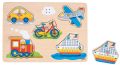 Puzzle dźwiękowe - Pojazdy