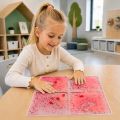 Sensoryczny Panel Dotykowy z cieczą czerwony