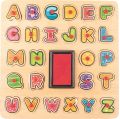 Puzzle ABC i stempelki z tuszem