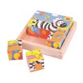 Puzzle kostki obrazkowe Safari 