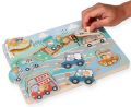 Puzzle dźwiękowe Pojazdy