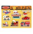 Układanka dźwiękowa - Pojazdy - puzzle muzyczne