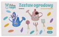 Różowy zestaw narzędzi ogrodowych