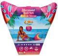 Syreni ogon - monopłetwa do pływania Malibu  Aquaris + bikini