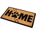 Mata kokosowa do mieszkania z napisem HOME