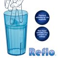 Reflo NOWY NIETŁUKĄCY kubek treningowy dla dzieci niebieski
