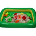 Piasek kinetyczny 3 kg NaturSand z foremkami i piaskownicą