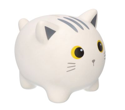 i-total Duża skarbonka Biały Kot