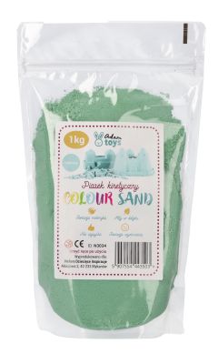 Miętowy piasek kinetyczny ColourSand  1 kg