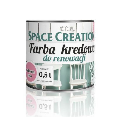 Space Creation farba kredowa - kwitnąca róża 0,5l