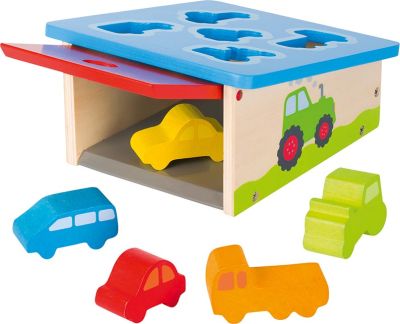 Sorter z pojazdami dla malucha