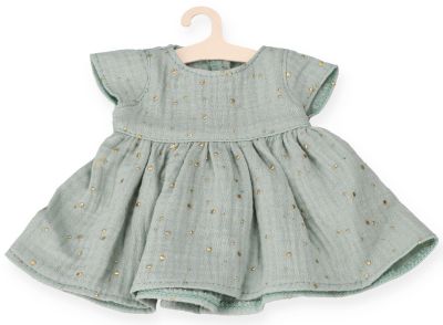 Sukienka dla lalki 32 cm miętowa